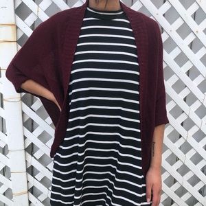 dress + cardigan